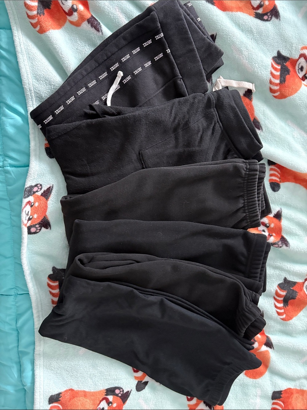 Assorted Girls Black Bottoms Set (6 Pieces) 10/12